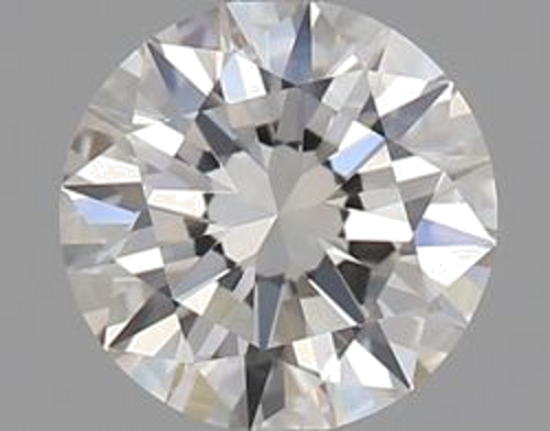 0.43 carat F-VS2 Excellent cut Natūralus Round Deimantas (1)