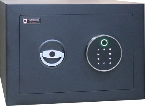 Wall-mounted safe with electronic lock M30FP (26 kg) (2)