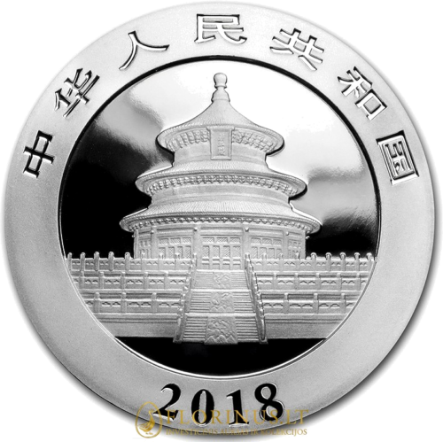 2018 Panda, China, 10 Yuan, 30 g silver coin (2)