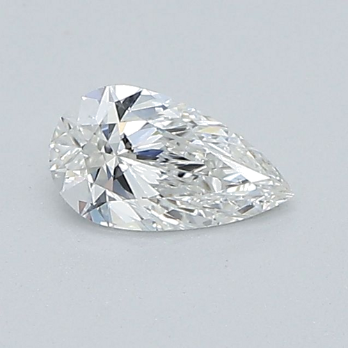 0.3 carat G-VS2 Natūralus Pear Deimantas (1)