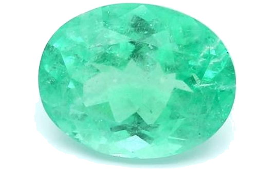 6.2 carat GREEN BRILLIANTFANCY cut Oval Smaragdas (1)