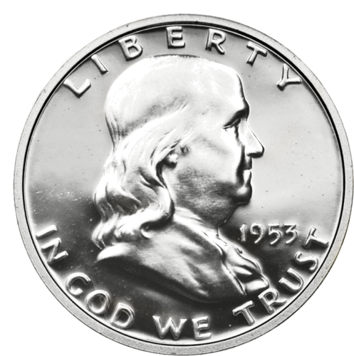 1/2 доллара 1948-1963 США Франклин серебряная монета (1)