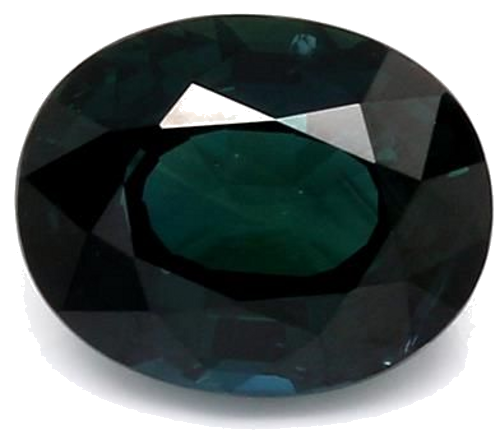 3.87 carat BLUE BRILLIANTSTEP cut Oval Safyras (1)