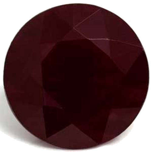 2.39 carat RED Round Rubinas (1)