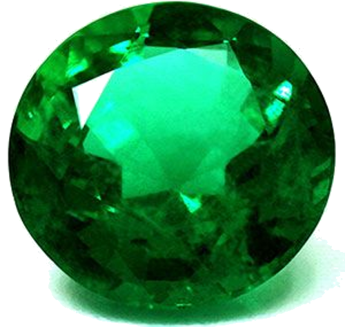 2.3 carat GREEN Round Smaragdas (1)