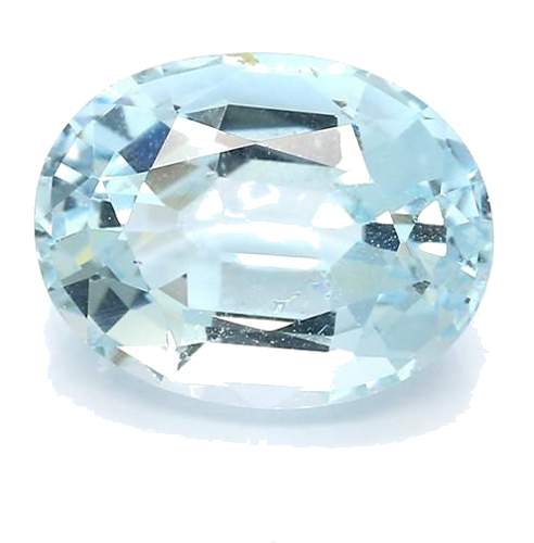 6.65 carat BLUE BRILLIANTSTEP cut Oval Aquamarine (1)