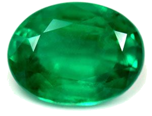 1.23 carat GREEN Oval Smaragdas (1)
