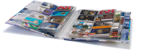 Album for 80 coin cards (2)