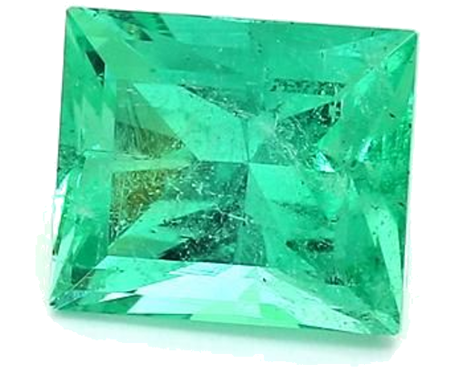 3.65 carat GREEN MODIFIEDBRILLIANT cut Emerald Smaragdas (1)