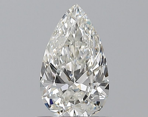 0.7 carat H-VS1 Natūralus Pear Deimantas (1)