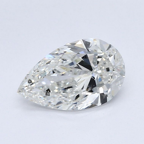 1.2 carat G-SI2 Natūralus Pear Deimantas (1)