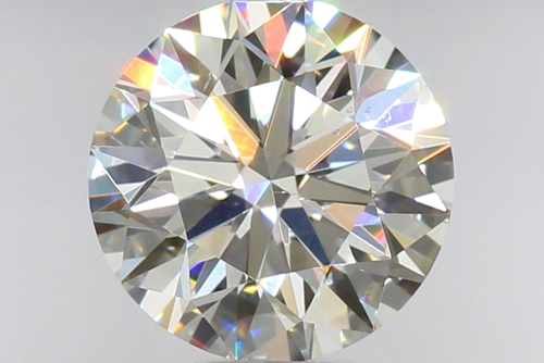 1.12 carat K-VS2 Very Good cut Natūralus Round Deimantas (1)