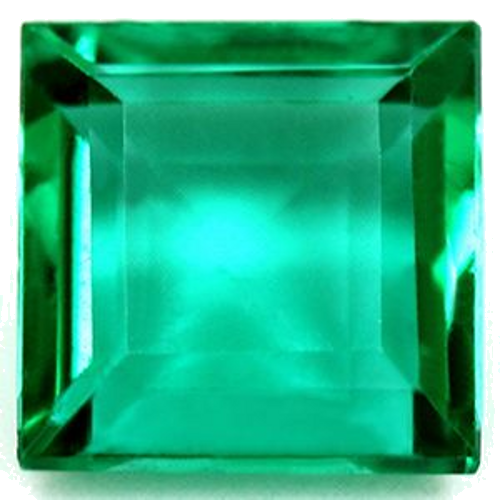 1.93 carat GREEN Square Smaragdas (1)