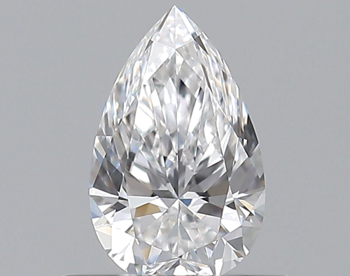 0.5 carat D-VVS2 Natūralus Pear Deimantas (1)