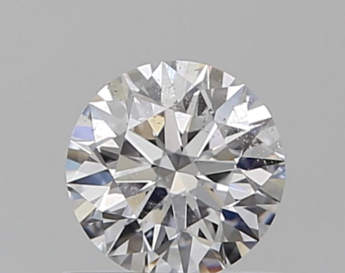 0.51 carat D-SI2 Excellent cut Natūralus Round Deimantas (1)