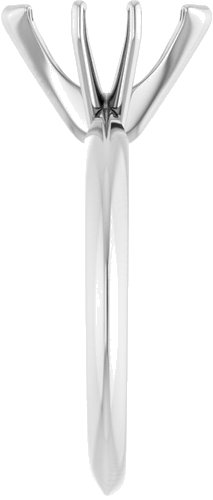 Sužadėtuvių Žiedas „V-End Light Solitaire“ 585 Baltojo Aukso Marquise 10mm x 5mm (4)