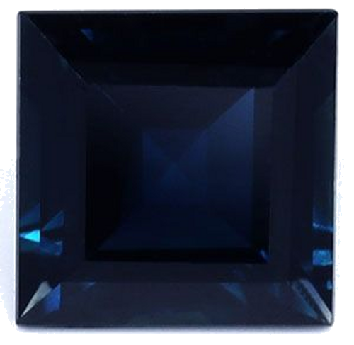 1.18 carat BLUE Square Safyras (1)