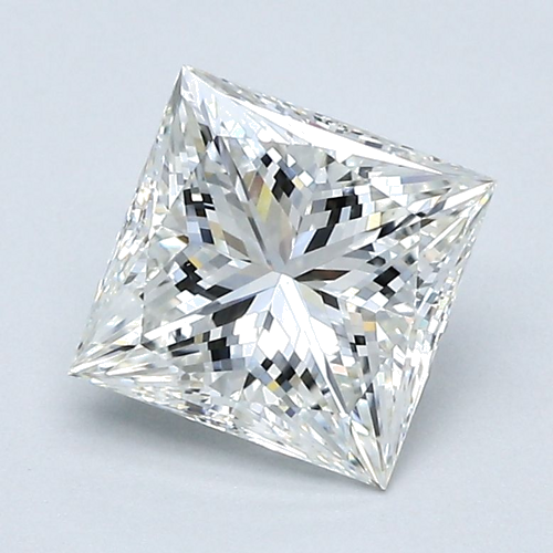 1.62 carat I-VS1 Natūralus Princess Deimantas (1)