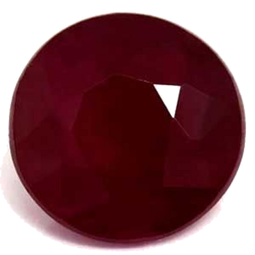 1.2 carat RED Round Rubinas (1)