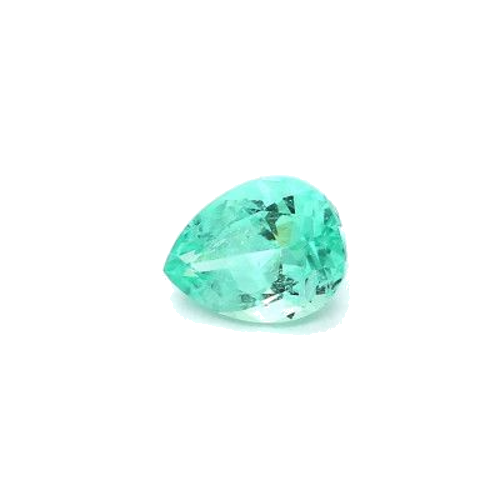 1.32 carat GREEN MODIFIEDBRILLIANT cut Pear Smaragdas (1)