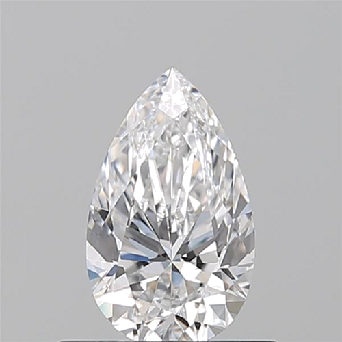 0.51 carat E-VVS2 Natūralus Pear Deimantas (1)
