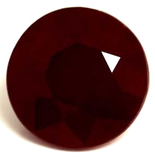 2.03 carat RED Round Rubinas (1)