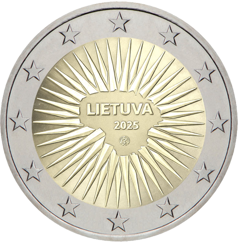 2025 Lithuania Defense 2 euro coin (1)