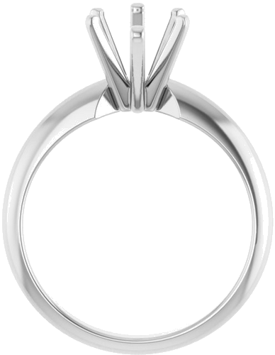 Sužadėtuvių Žiedas „Solitaire“ 585 Baltojo Aukso Pear Shape 10.5mm x 6.5mm (2)