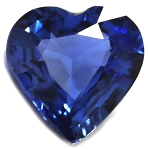 2.22 carat BLUE Heart Safyras (1)