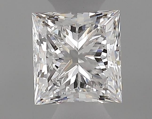 0.35 carat E-SI1 Natūralus Princess Deimantas (1)