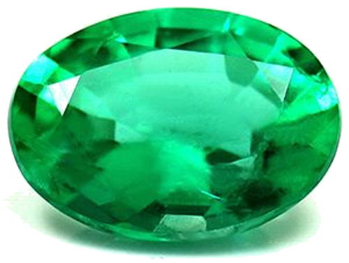 1.34 carat GREEN Oval Smaragdas (1)