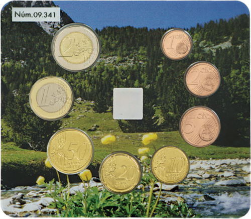 2022 Andoras eiro monētu komplekts BU (3)