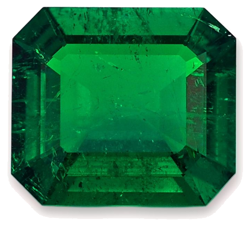 2.28 carat GREEN STEP cut Emerald Smaragdas (1)