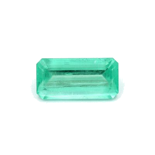 3.1 carat GREEN STEP cut Octagonal Smaragdas (1)