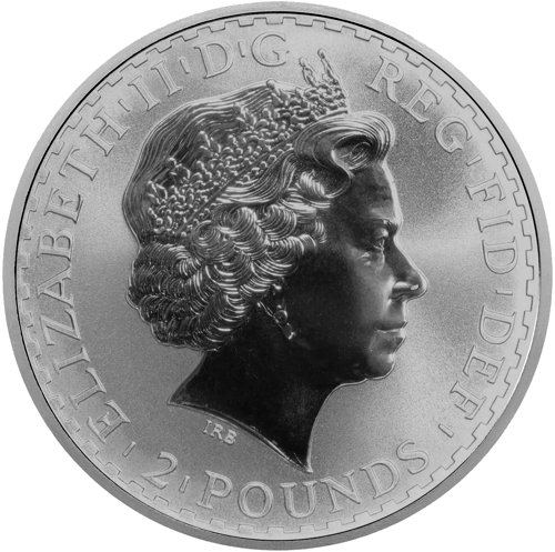 1 oz Britannia 1998 sidabrinė moneta Pirmasis leidimas (2)