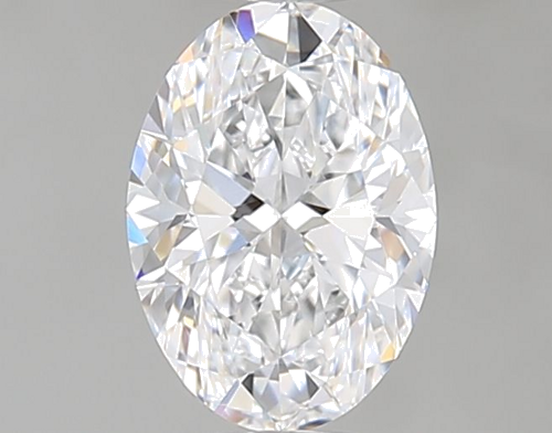 0.5 carat D-VVS1 Natūralus Oval Deimantas (1)