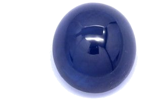 2.63 carat BLUE CABOCHON cut Oval Safyras (1)