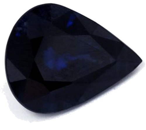 4.02 carat BLUE Pear Safyras (1)