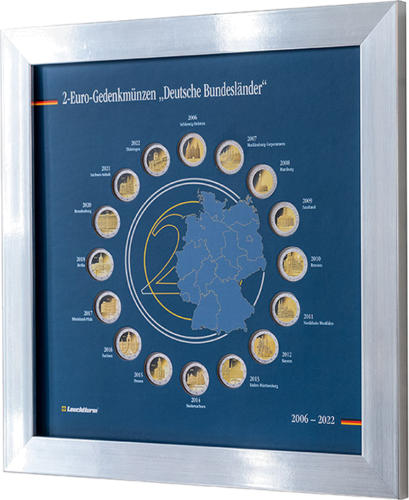 Presentation frame for 2 euro german coins (1)