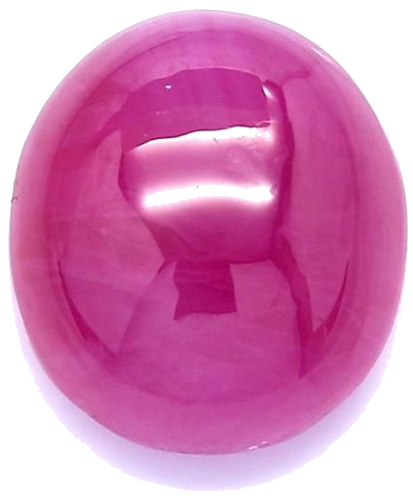 5.71 carat RED CABOCHON cut Oval Rubinas (1)