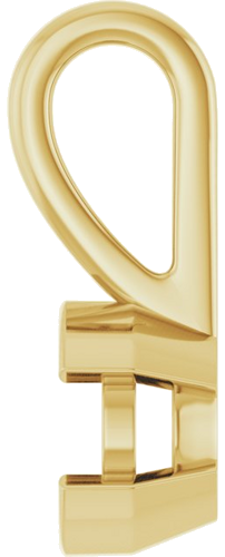 Pakabukas „Half-Bezel Solitaire“ 585 Geltonojo Aukso Round 4.8mm (3)