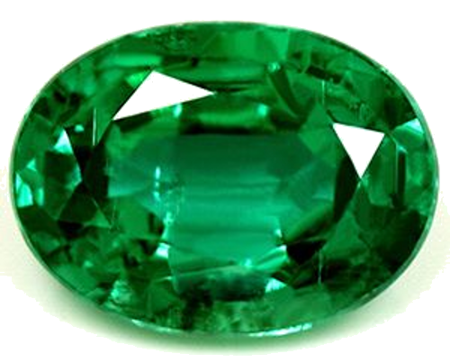 1.3 carat GREEN Oval Smaragdas (1)