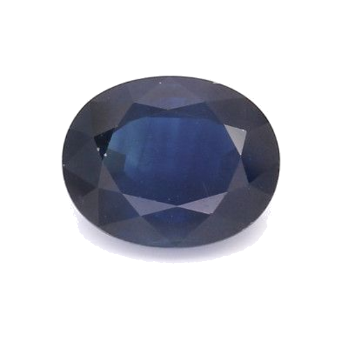 3.91 carat BLUE BRILLIANTSTEP cut Oval Safyras (1)