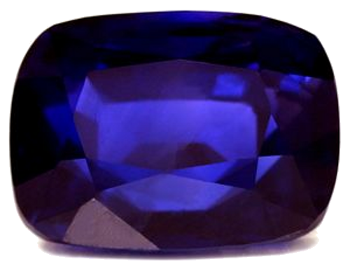 3.46 carat BLUE Cushion Safyras (1)