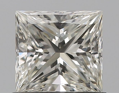 0.66 carat I-VS1 Natūralus Princess Deimantas (1)