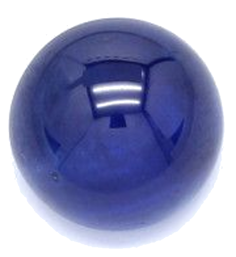 1.95 carat BLUE CABOCHON cut Round Safyras (1)