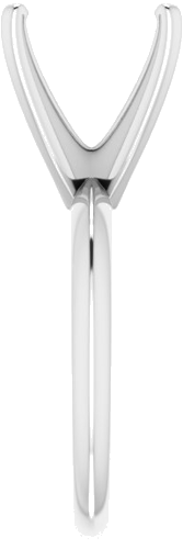 Sužadėtuvių Žiedas „Light Solitaire“ 585 Baltojo Aukso Round 11mm x 11.4mm (4)