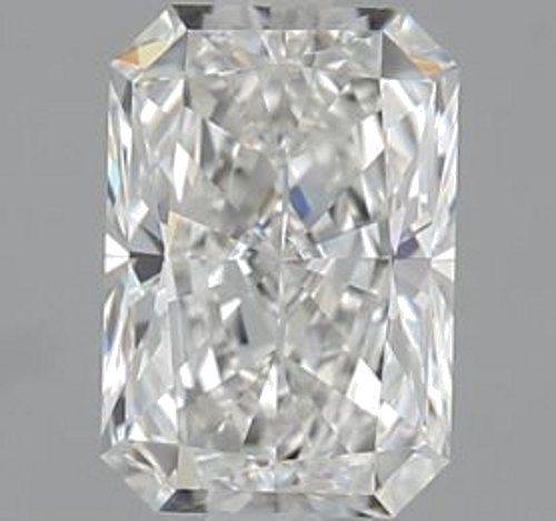 1.01 carat G-VVS2 Natūralus Radiant Deimantas (1)