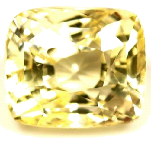 5.12 carat YELLOW Cushion Safyras (1)