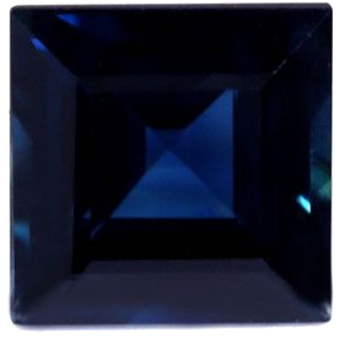 1.09 carat BLUE Square Safyras (1)